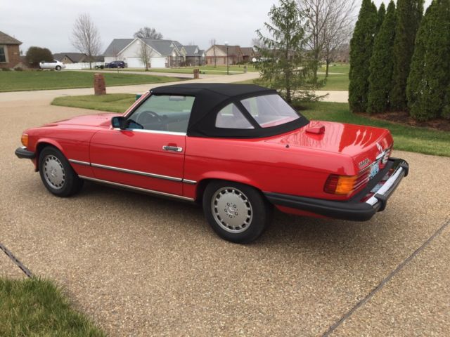 1986 Mercedes-Benz SL-Class Base 2 door hard top convertible - photo 3