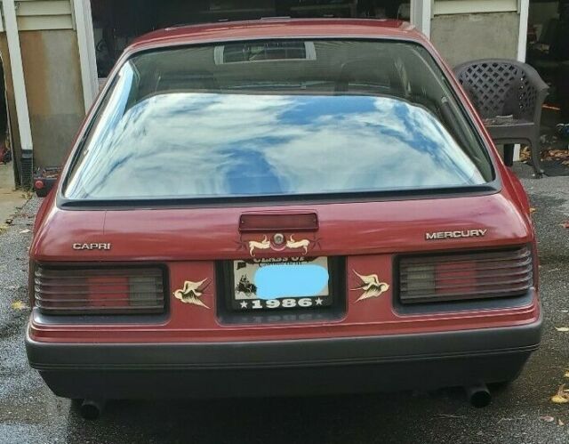 1986 Mercury Capri 5.0 - photo 4