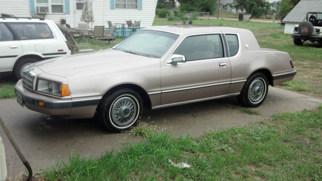 1986 mercury Cougar Virgin ONE owner car LS package 5.0 engine LOW miles 1986 Mercury Cougar Ls