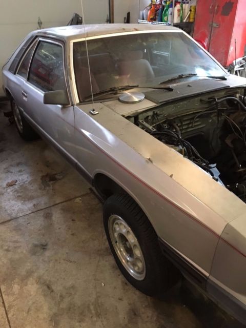 1986 Mercury Foxbody Capri Ready to Build 1986 Mercury Capri GS