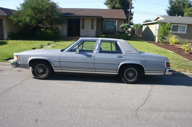 1986 Mercury Grand Marquee 108700 Original Miles Runs and Looks Good 1986 Mercury Grand Marquis