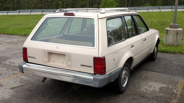 1986 Mercury Lynx Wagon California Car 70,000 + miles 1986 Mercury Other