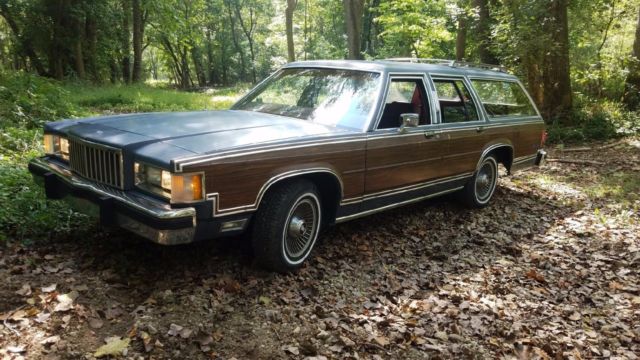 1986 Mercury Marquis Colony Park Wagon Woody 1986 Mercury Marquis Colony Park