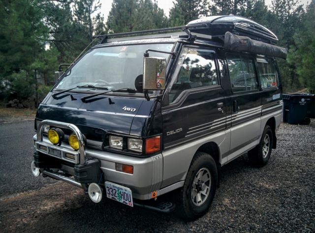 1986 Mitsubishi Delica L300 4x4 Turbo Diesel Camper Conversion Van 1986 Mitsubishi Other