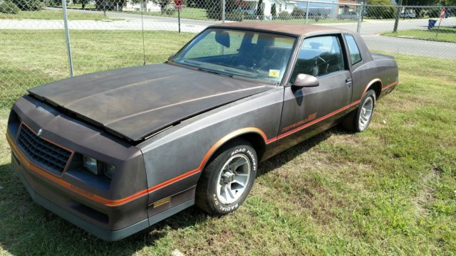 1986 Monte Carlo SS ONE OWNER NC CAR (bring trailer) clear title NO RESERVE 1986 Chevrolet Monte Carlo