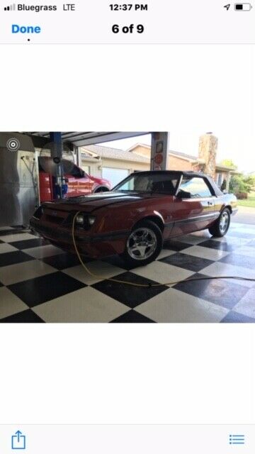 1986 Ford Mustang convertible - photo 3