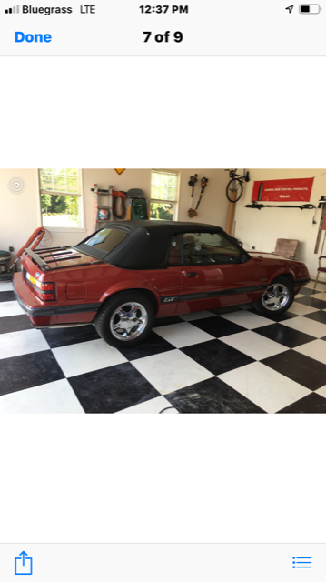 1986 Ford Mustang convertible - photo 4