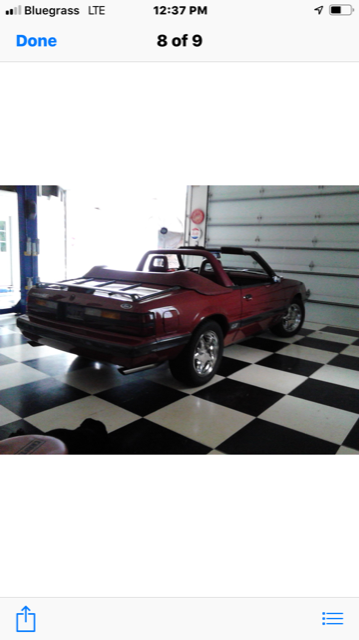 1986 Ford Mustang convertible - photo 5