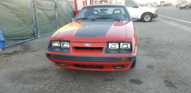 1986 Ford Mustang RED/GRAY - photo 3