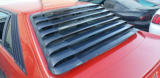 1986 Ford Mustang RED/GRAY - photo 4
