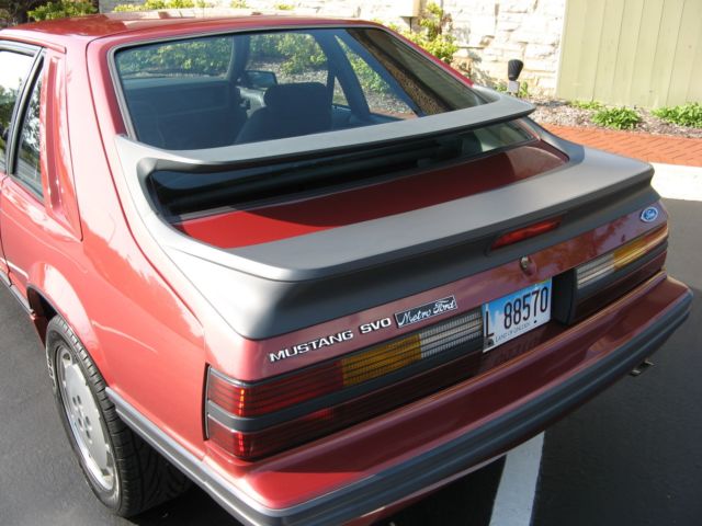 1986 Ford Mustang SVO - photo 10