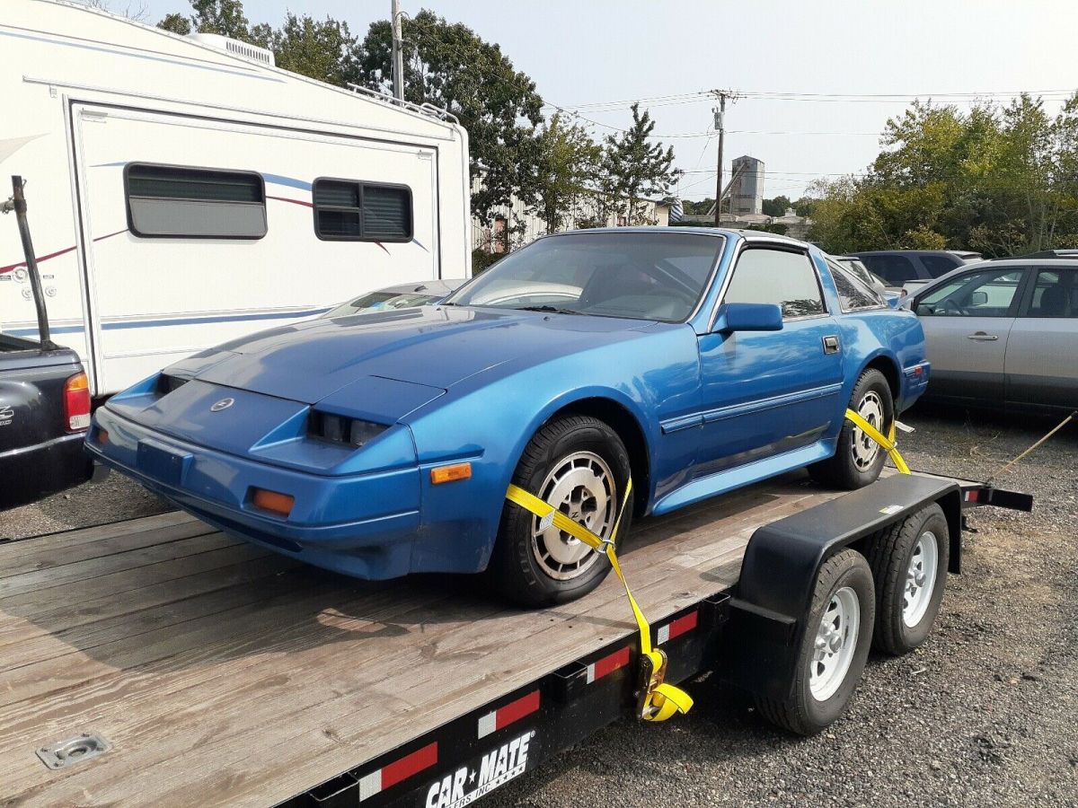 1986 Nissan 300ZX Coupe Blue RWD Automatic 1986 Nissan 300ZX