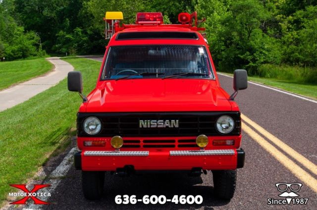 1986 Nissan Other Pickups Safari Fire Truck 4x4 - photo 3