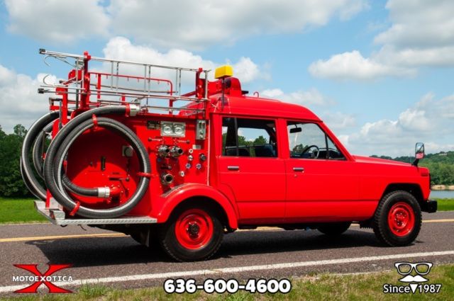 1986 Nissan Other Pickups Safari Fire Truck 4x4 - photo 5