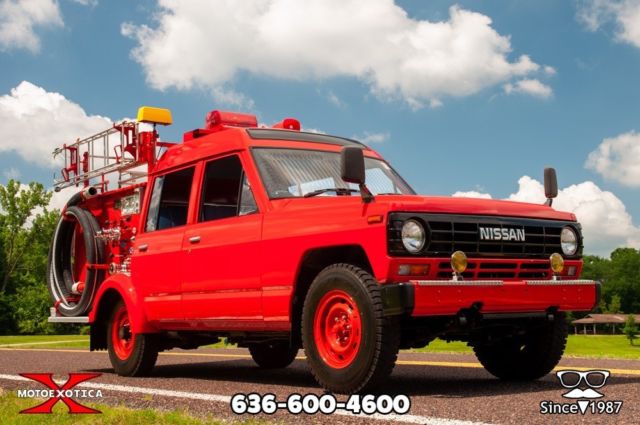 1986 Nissan Other Pickups Safari Fire Truck 4x4 - photo 6