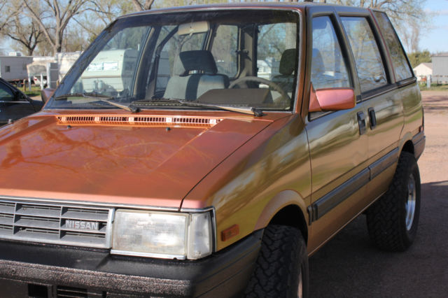 1986 Nissan Stanza (Datsun Prairie) 4X4 ONE OF A KIND!!! 1986 Nissan Stanza