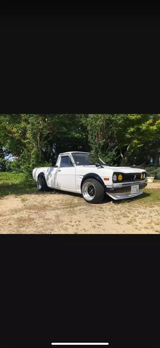 1986 Nissan Sunny Pickup White 1986 Nissan Sunny