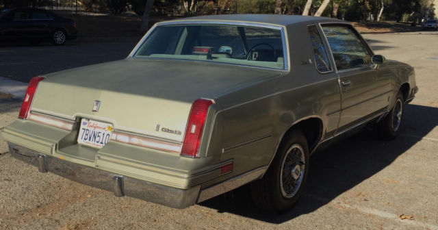 1986 oldmobile cutlass supreme brougham near perfect low mileage 1986 Oldsmobile Cutlass
