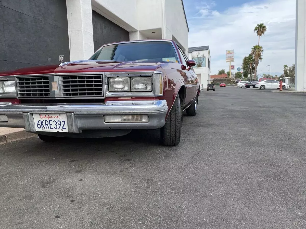 1986 Oldsmobile Cutlass Sedan Blue 1986 Oldsmobile Cutlass