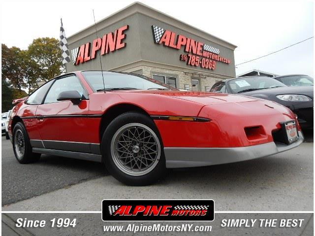1986 Pontiac Fiero 2dr Coupe Sport GT 5-Spd 59470 Miles Red 2 Door Coupe V6 Cyli 1986 Pontiac Fiero 2dr Coupe Sport GT 5-Spd