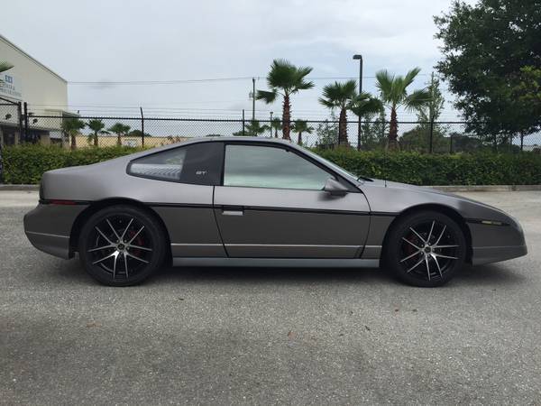 1986 Pontiac Fiero GT 2.8L V6 Auto 123K Miles + Sunroof 1986 Pontiac Fiero