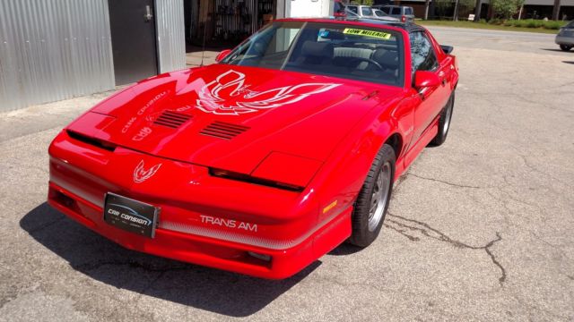 1986 Pontiac Firebird Trans Am Red Auto ONLY 53,131 Miles! 305 5.0L V8 GARAGED! 1986 Pontiac Trans Am Firebird