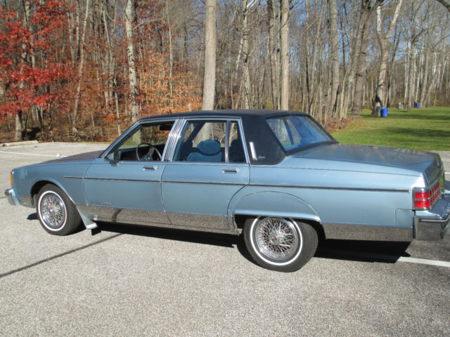 1986 Pontiac Parisienne Brougham Unmolested Original top of the line LOADED 1986 Pontiac Other 4 Dr Sedan