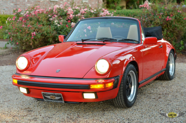 1986 Porsche 911 CARRERA 3.2 LITER / 5-SPEED