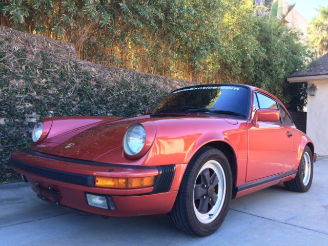 1986 PORSCHE 911 ALL ORIGINAL COUPE! LOW MILEAGE! HEAVILY OPTIONED! 1986 Porsche 911 COUPE