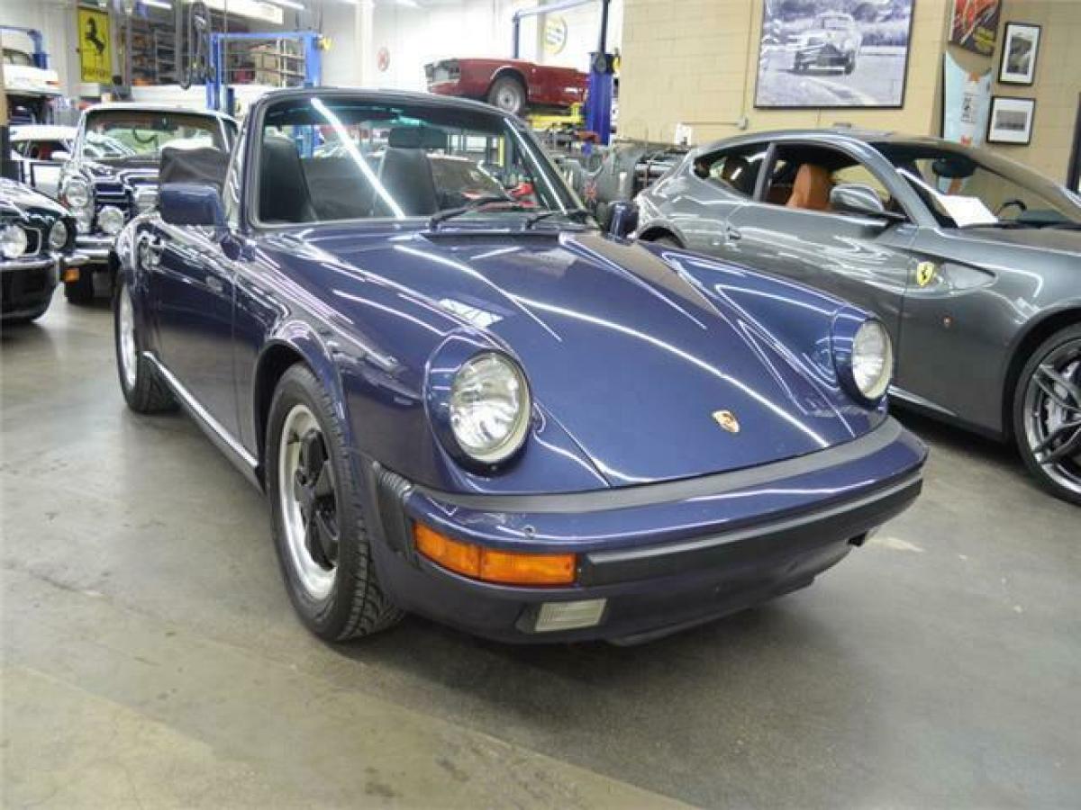 1986 Porsche 911 Cabriolet,43k mi,Stock Car,Serviced,NEW TIRES & BRAKES 1986 Porsche 911