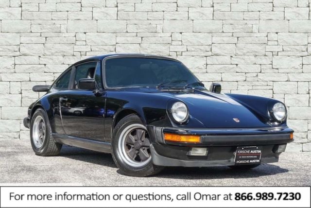 1986 Porsche 911 Carrera 106913 Miles 2D Coupe H6 5-Speed Manual 1986 Porsche 911 Carrera