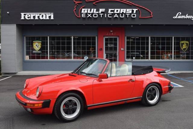 1986 Porsche 911 Carrera 2dr Convertible 1986 Porsche 911 Carrera 2dr Convertible