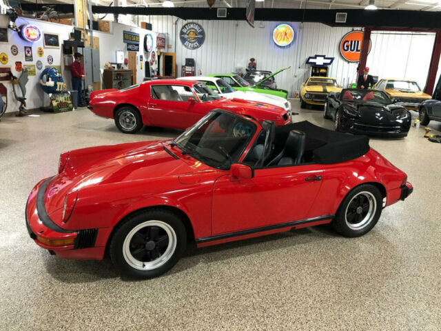 1986 Porsche 911 INCREDIBLE 26K MILE ORIGINAL CARRERA CAB STAMPED B - photo 12