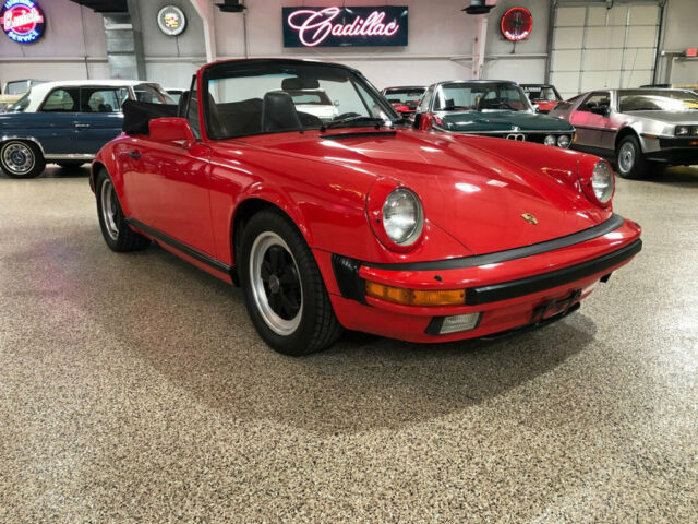 1986 Porsche 911 INCREDIBLE 26K MILE ORIGINAL CARRERA CAB STAMPED B - photo 3