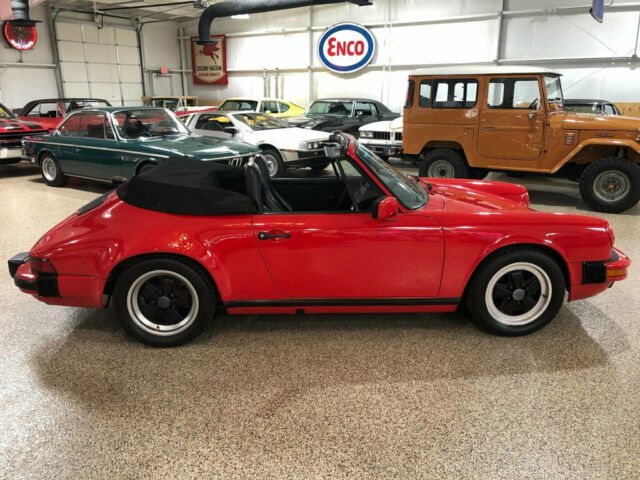 1986 Porsche 911 INCREDIBLE 26K MILE ORIGINAL CARRERA CAB STAMPED B - photo 4