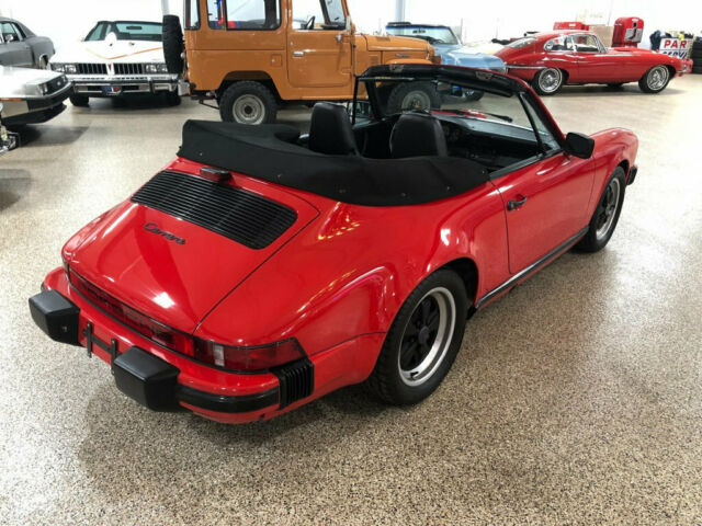 1986 Porsche 911 INCREDIBLE 26K MILE ORIGINAL CARRERA CAB STAMPED B - photo 5