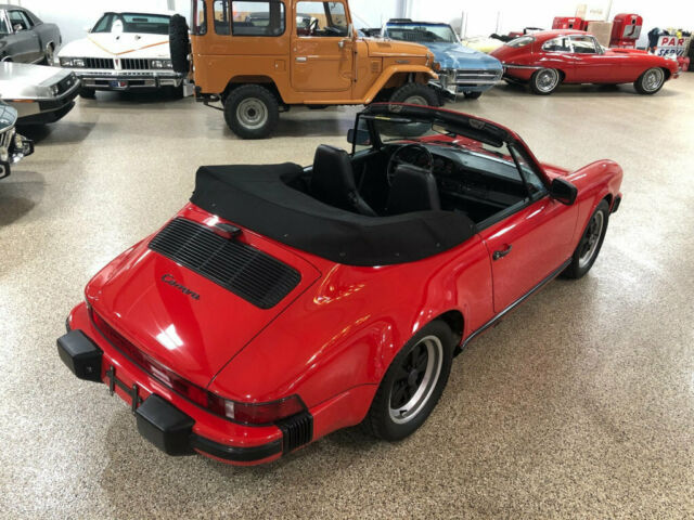 1986 Porsche 911 INCREDIBLE 26K MILE ORIGINAL CARRERA CAB STAMPED B - photo 6
