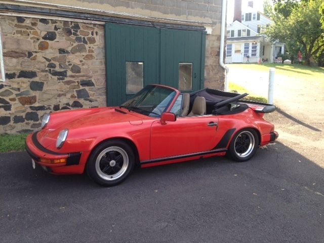 1986 Porsche 911 carrera Convertible Roadster cabriolet 1986 Porsche 911
