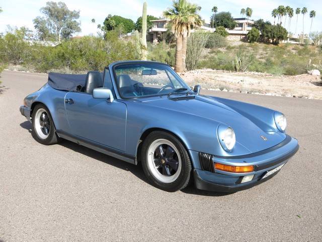 1986 Porsche 911 Carrera Convertible Sport Seats Low Miles 3.2 1986 Porsche 911