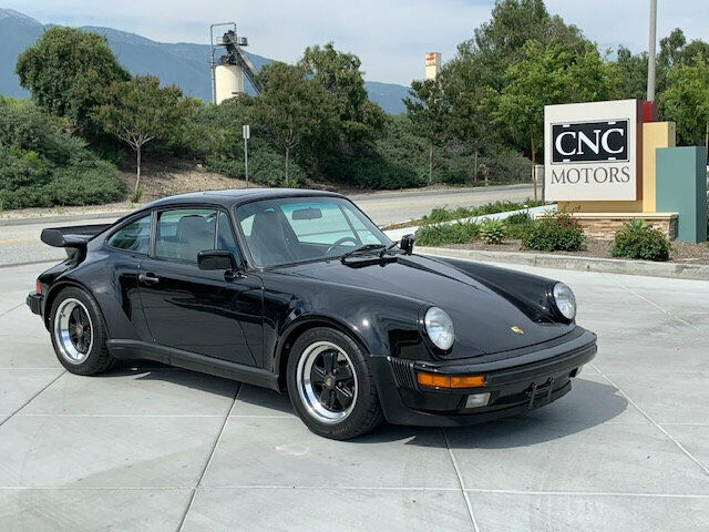 1986 Porsche 911 Carrera Turbo 930 in Black 86,316 Miles 1986 Porsche 911 Carrera