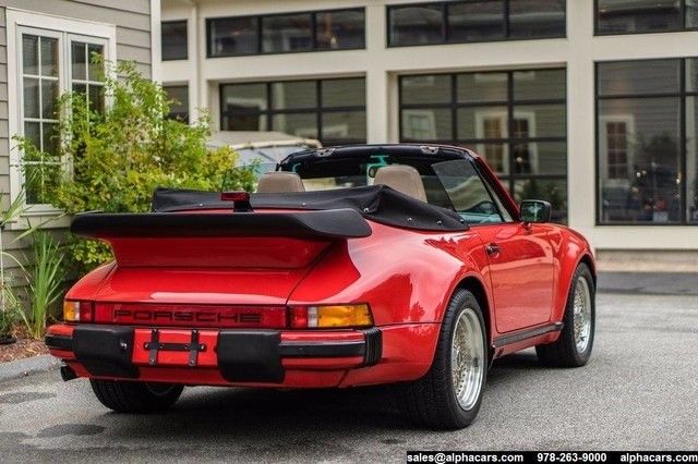 1986 Porsche 911 Carrera Wide Body Cabriolet M491 Turbo Look - photo 11