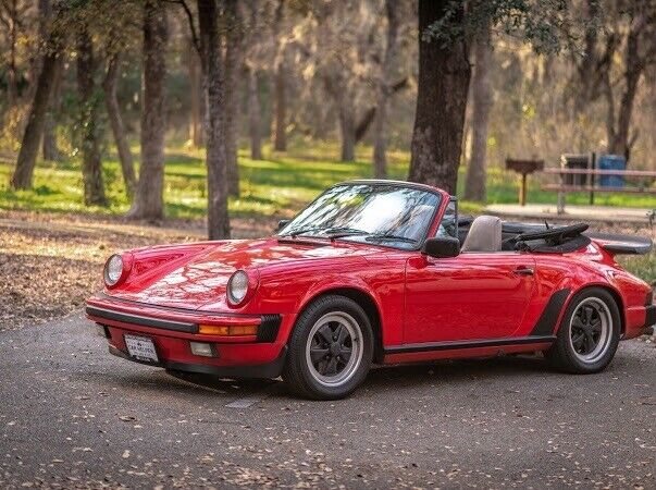 1986 Porsche 911 convertible 930 1986 Porsche 911 Carrera