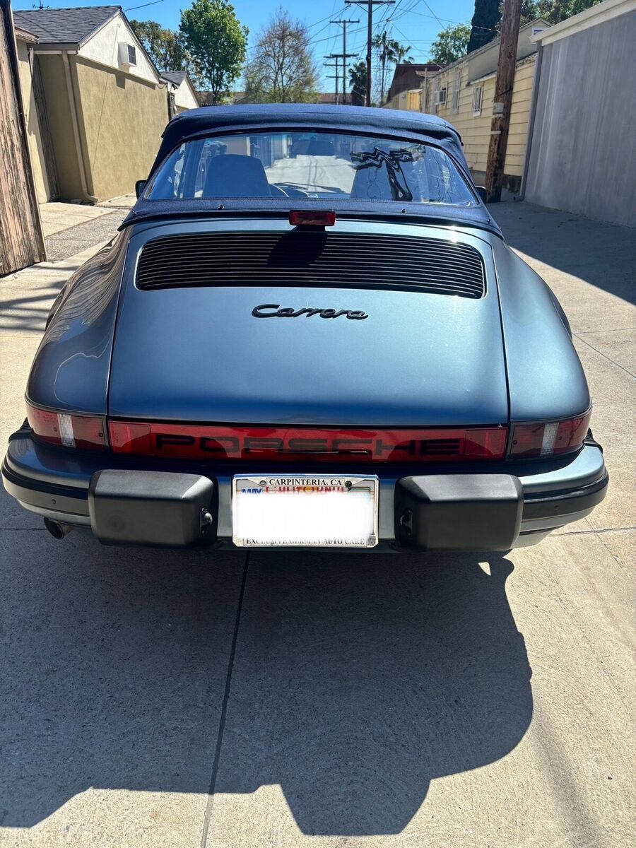 1986 Porsche 911 Carrera Cabriolet - photo 5