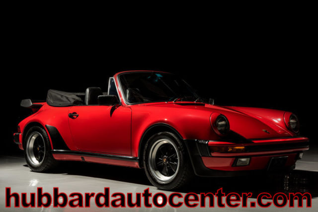 1986 Porsche 911 M491 Turbo Look Cabriolet, 1 of only 8 produced, Ultra Rare! 1986 Porsche 911 Rare M491 (turbo look) cabriolet, 1-owner, 1 of on