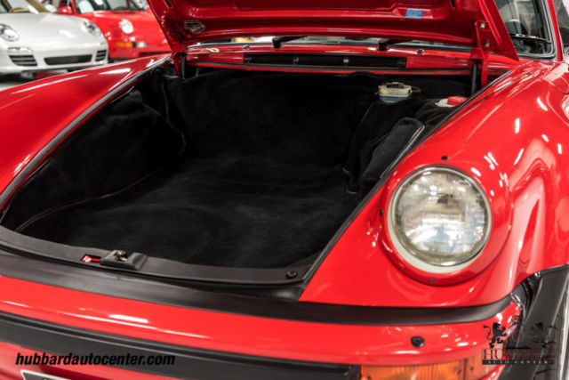 1986 Porsche 911 Rare M491 (turbo look) cabriolet, 1-owner, 1 of on - photo 12