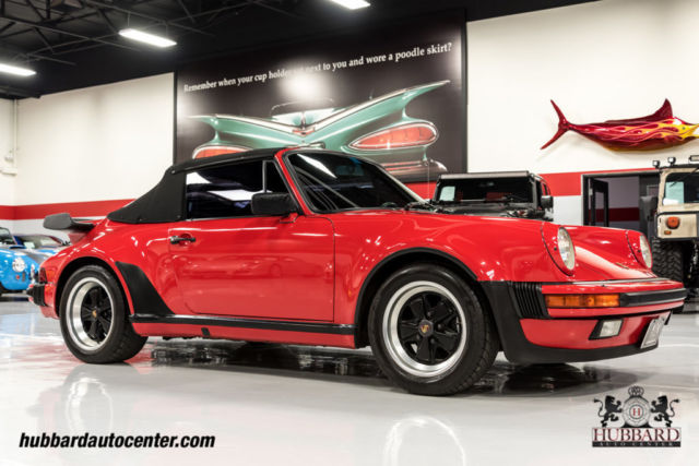 1986 Porsche 911 Rare M491 (turbo look) cabriolet, 1-owner, 1 of on - photo 2