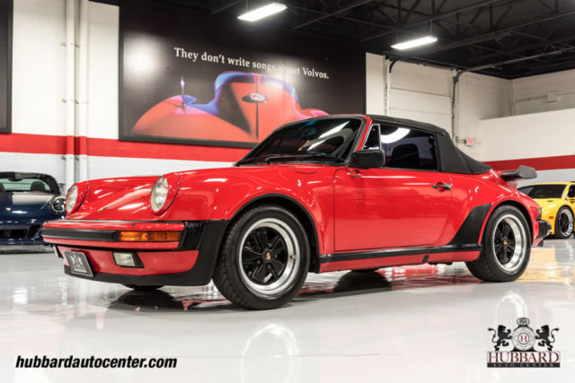 1986 Porsche 911 Rare M491 (turbo look) cabriolet, 1-owner, 1 of on - photo 4