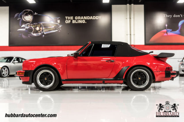 1986 Porsche 911 Rare M491 (turbo look) cabriolet, 1-owner, 1 of on - photo 5