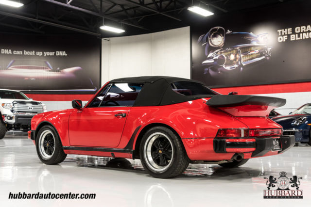 1986 Porsche 911 Rare M491 (turbo look) cabriolet, 1-owner, 1 of on - photo 6