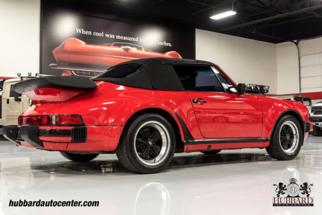 1986 Porsche 911 Rare M491 (turbo look) cabriolet, 1-owner, 1 of on - photo 8